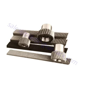 Customized machining plastic or stainless steel straight pinion plastic gear racks